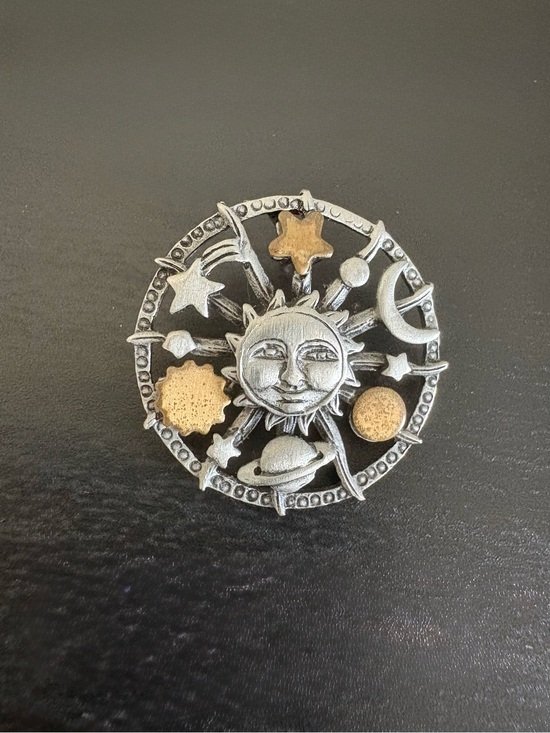 Jonette Jewelry Jewelry - Vintage Celestial JJ Pin
